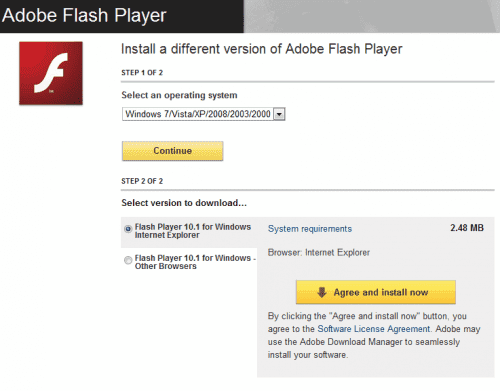 Update Adobe Flash Player For Mac Os X 10.6.8